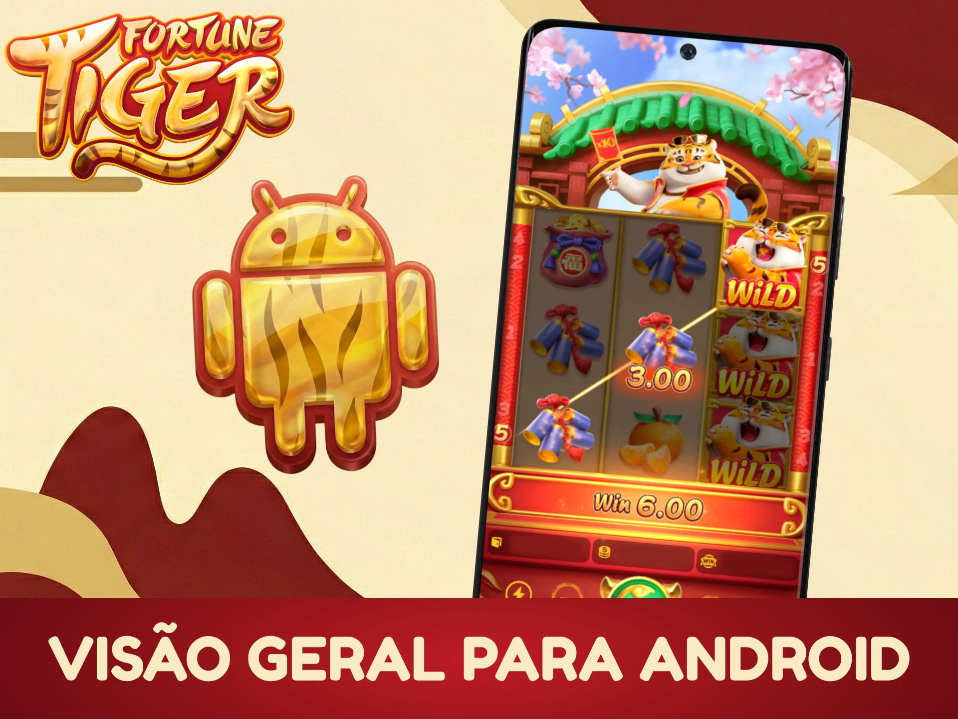 Leia sobre os requisitos para Android para o jogo Fortune Tiger.