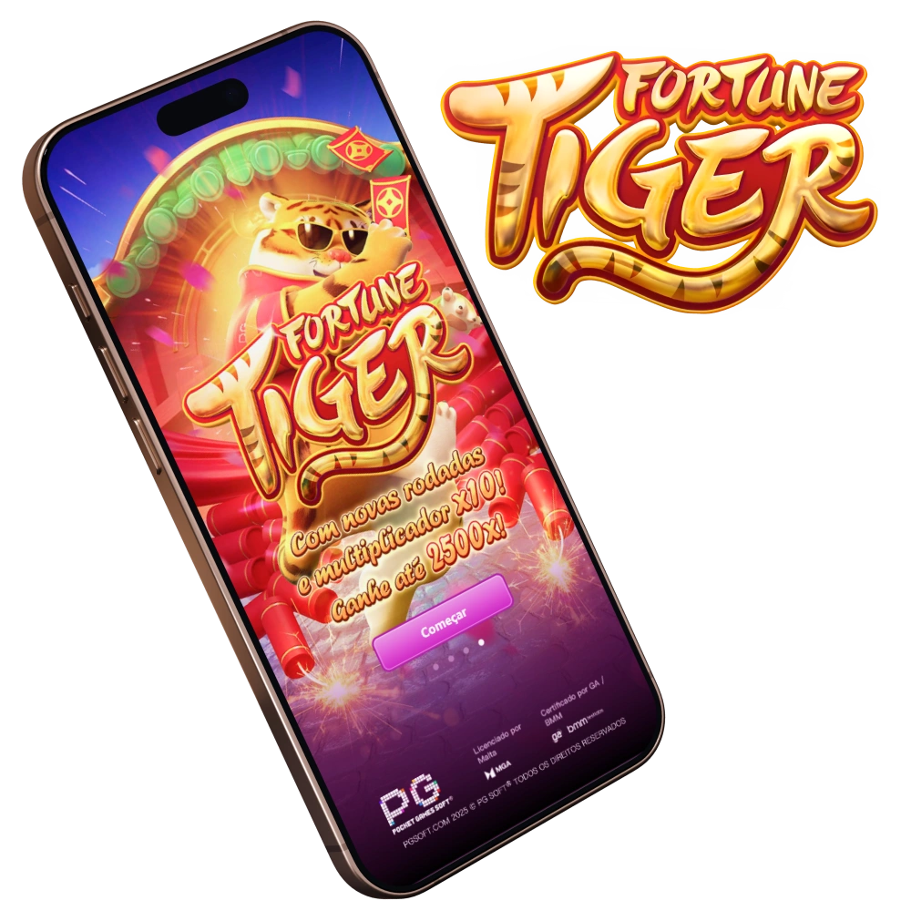 Jogue o jogo Fortune Tiger a qualquer hora e em qualquer lugar a partir do seu smartphone.