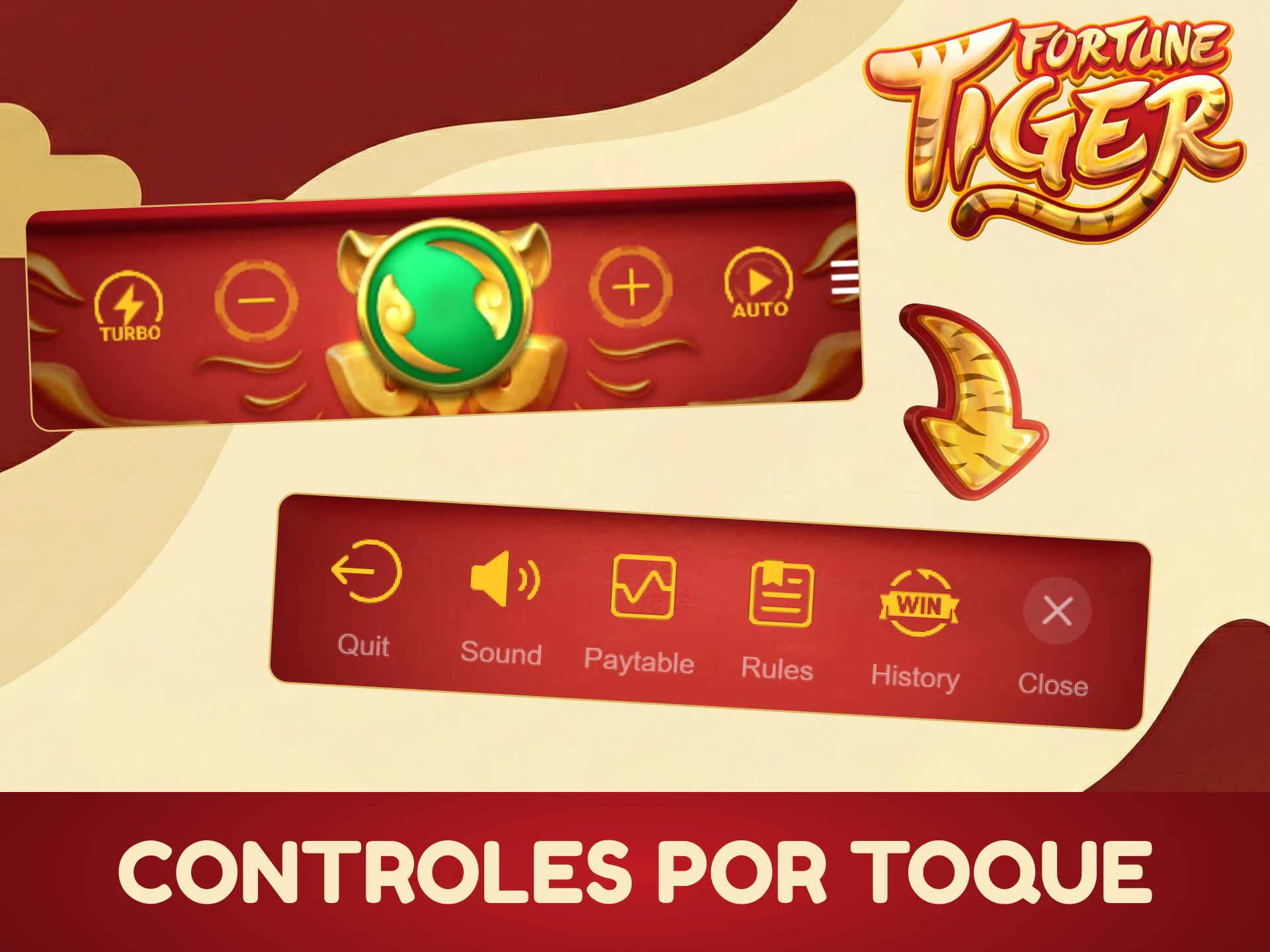 Obtenha todas as informações de jogo e os controles em Fortune Tiger.
