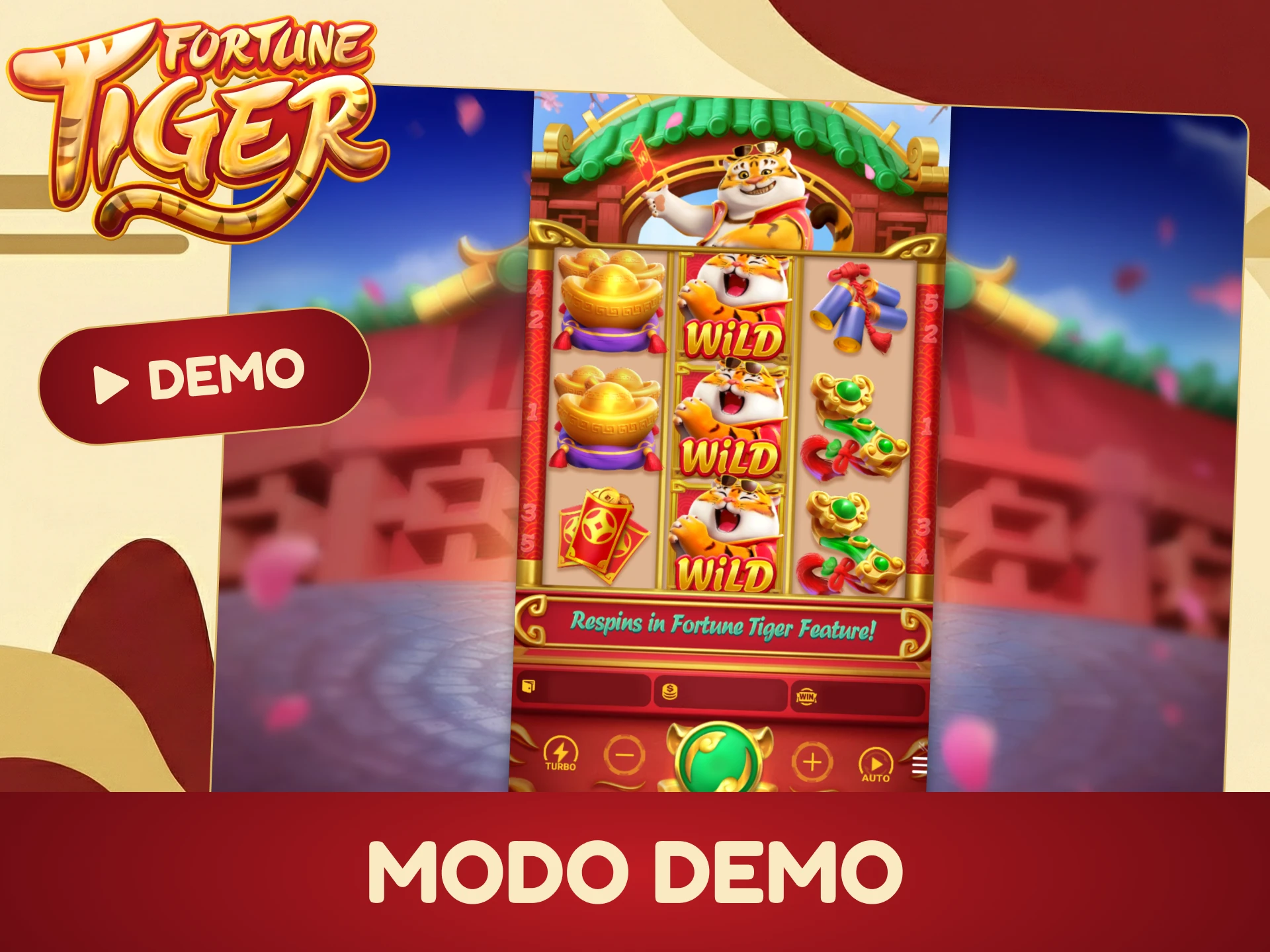 Teste suas táticas de jogo no jogo de demonstração do Fortune Tiger.