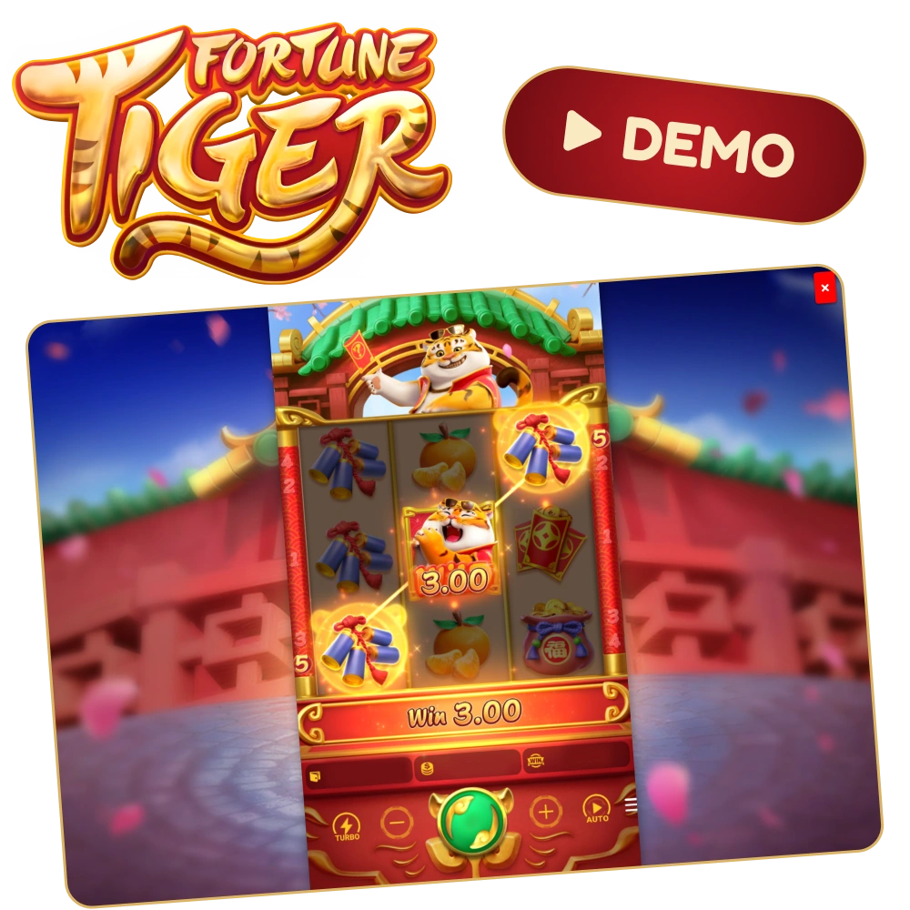 Experimente a versão demo do jogo Fortune Tiger antes de jogar com dinheiro real.