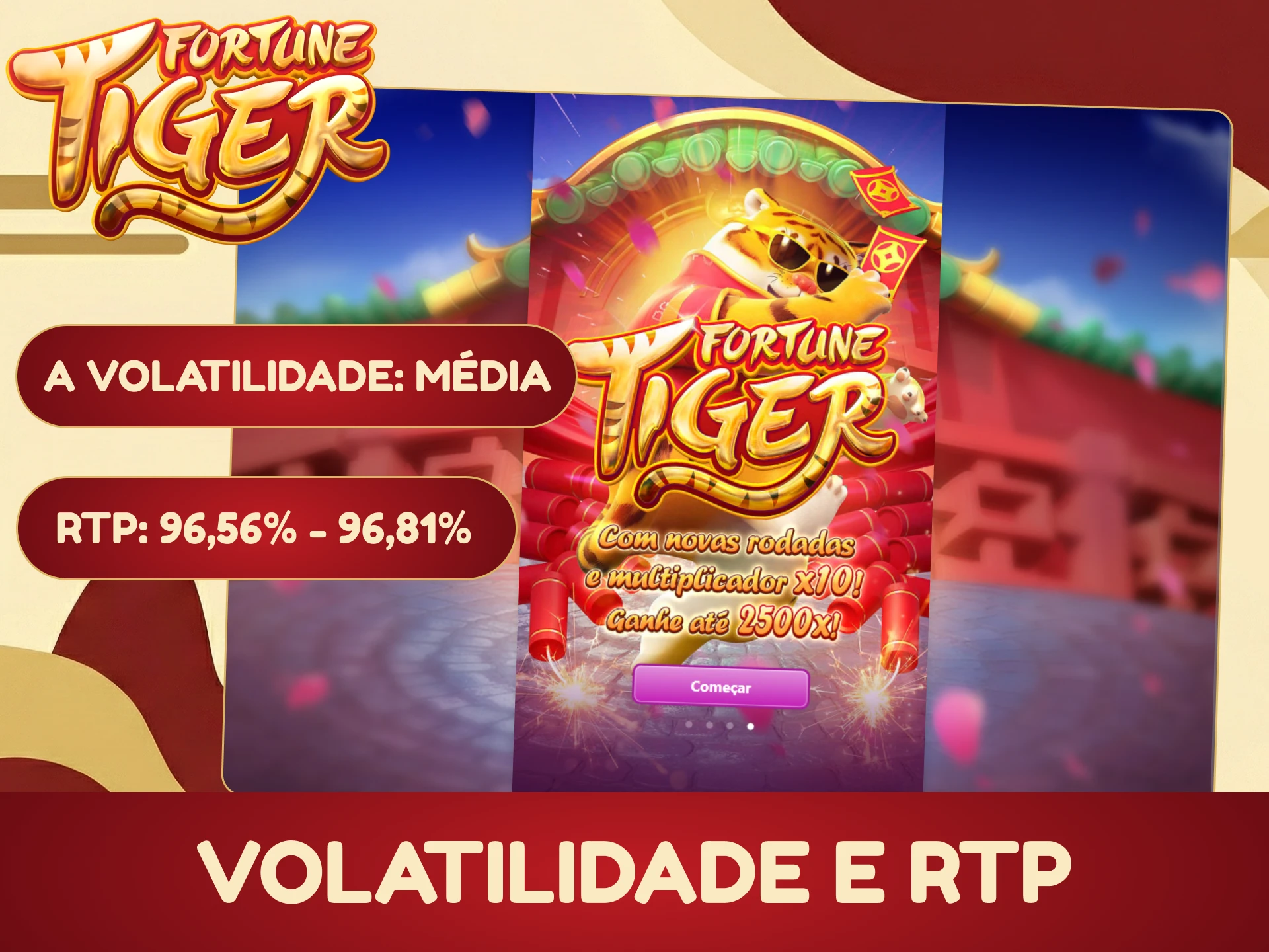 Faça apostas no jogo Fortune Tiger e ganhe com uma alta porcentagem de RTP.