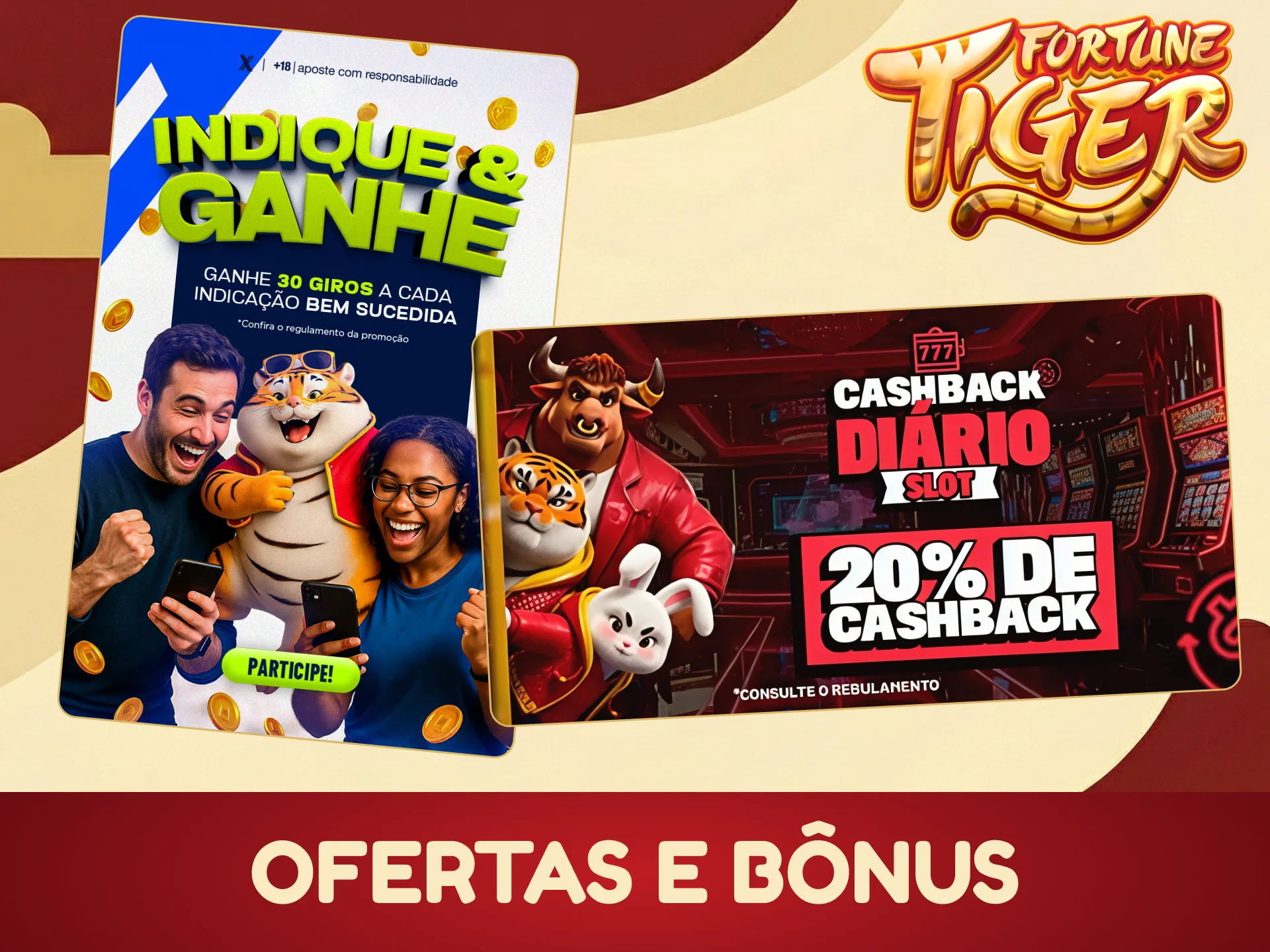 Obtenha bônus de cassino para o jogo Fortune Tiger e lucre mais com seus ganhos.
