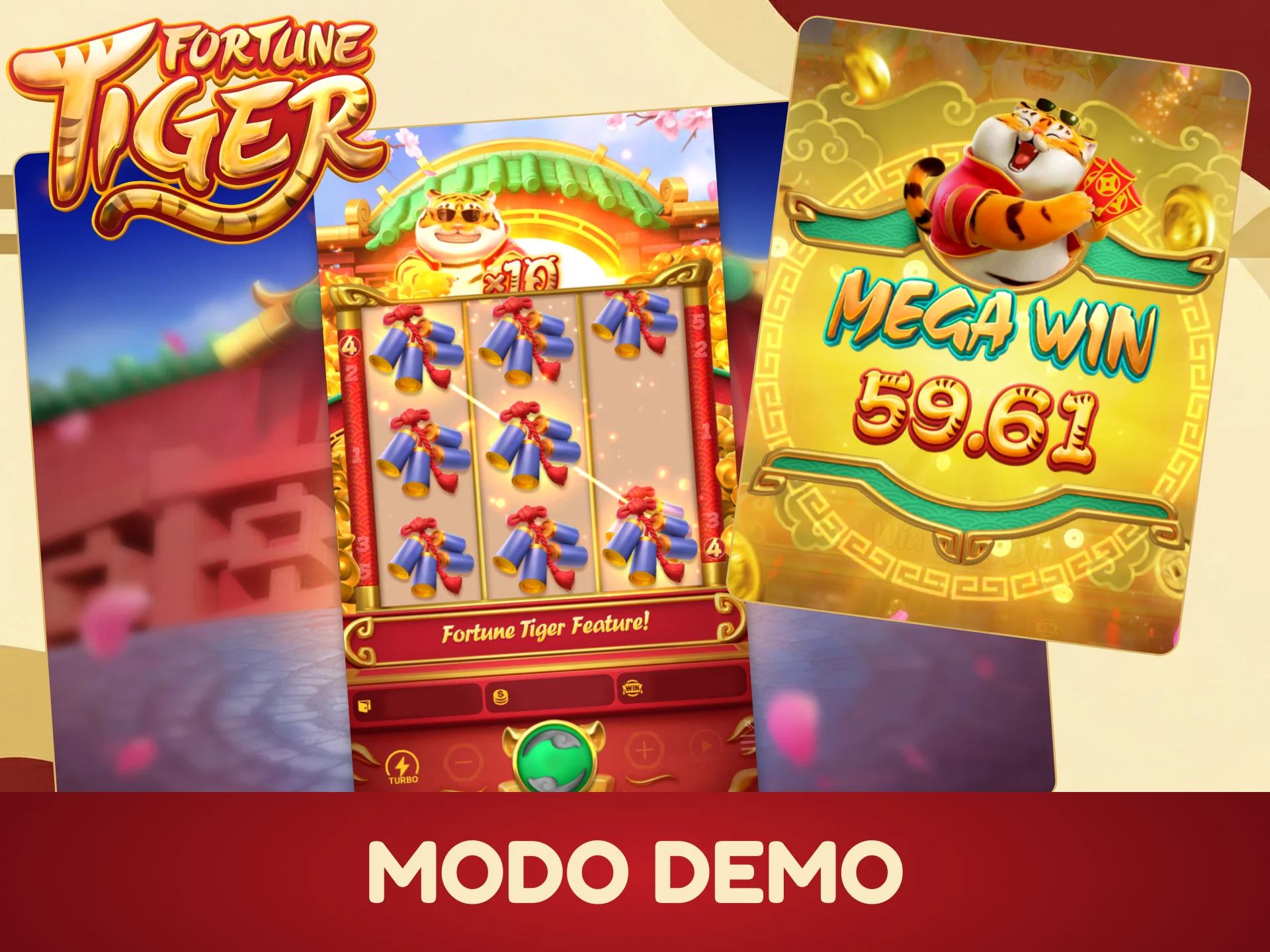 Experimente a demonstração do jogo Fortune Tiger antes de jogar valendo dinheiro de verdade.